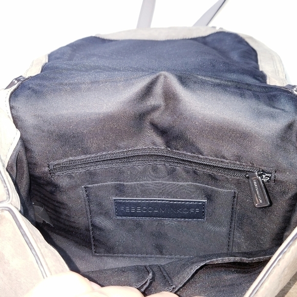 Rebecca Minkoff |‎ Gray Leather Purse, Medoum Size - Picture 11 of 14